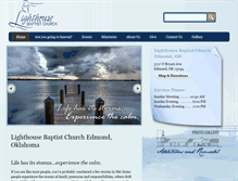 Tablet Screenshot of lighthousebaptistchurchedmond.com